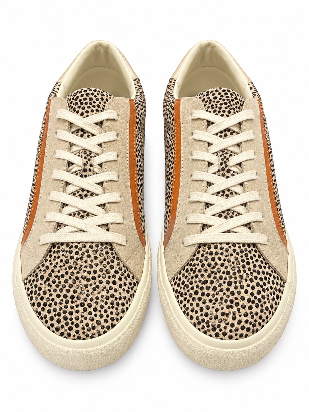 Madewell Women's Leopard Print Suede Size 11 Low-Top Sneakers-NWOT